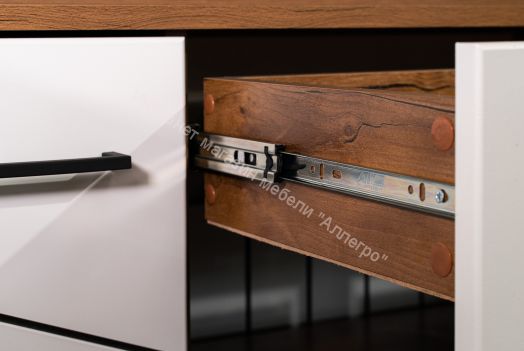 Тумба под ТВ 54.05 Гамма 1200 мм, Таксония/Белый