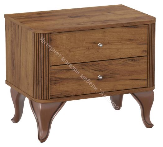Тумба прикроватная 43.14 Стефани, Таксония/Таксония патина