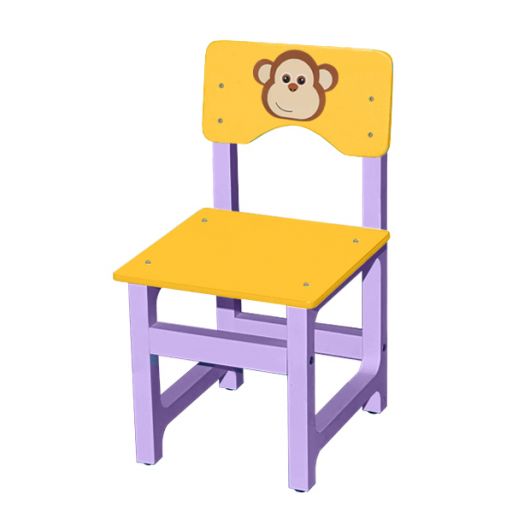 РК-54УФ029 Стул МДФ нерегулируемый  с трафаретным рисунком