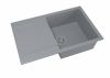 Мойка Ника ML-GM31 с Крылом, Темно-Серая (309), 495*770*190ММ.