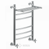 Полотенцесушитель Ника ЛД (Г) ВП-60/40/46 с Полочкой Водяной.