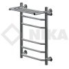 Полотенцесушитель Ника ЛТ (Г) ВП-60/50/56 с Полочкой Водяной с Боковым Подключением.