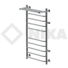 Полотенцесушитель Ника ЛТ (Г) ВП-100/50/56 с Полочкой Водяной с Боковым Подключением.