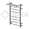 Полотенцесушитель Ника ЛВ (Г) ВП-80/50/56 с Полочкой Водяной с Боковым Подключением.