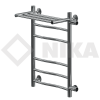 Полотенцесушитель Ника ЛВ (Г) ВП-60/50/56 с Полочкой Водяной с Боковым Подключением.