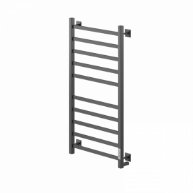 Полотенцесушитель Ника STEP-1 100/50 U Черный Матовый, Электрический.