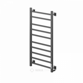 Полотенцесушитель Ника STEP-2 100/50 Черный Матовый.