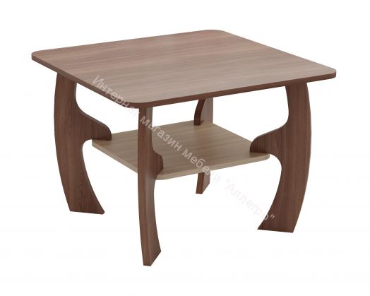 Журнальный стол Маджеста-5, ясень шимо темный/ясень шимо светлый