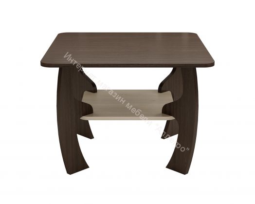 Журнальный стол "Маджеста-5", Венге/Вудлайн кремовый