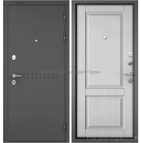 Бульдорс Mass 90 Букле графит R-4 Ларче белый 9SD-1