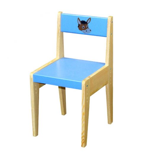 РК-М10-УФ013 Стул из фанеры регулируемый "Вырастайка"