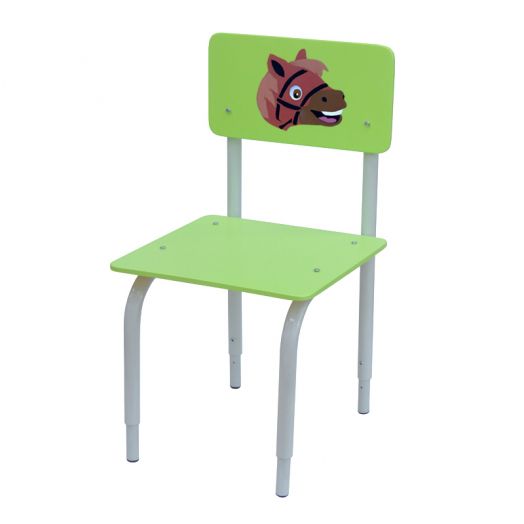 РК-2-212 Стул на металлокаркасе/МДФ регулируемый