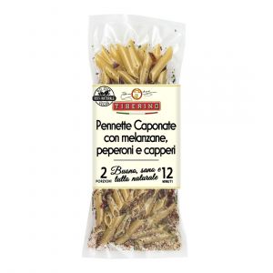 Пеннетте Капонате Tiberino Penne Caponate con melanzane e peperoni 200 г - Италия