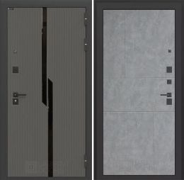 Дверь входная Лабиринт CARBON 21 Бетон светлый
