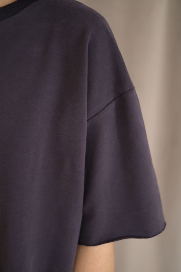 Футболка оверсайз графит