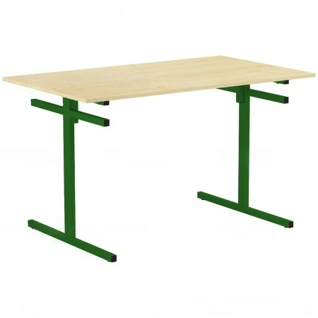 РМ-542 Стол для столовой 6-местный для скамеек (ЛДСП Клён)