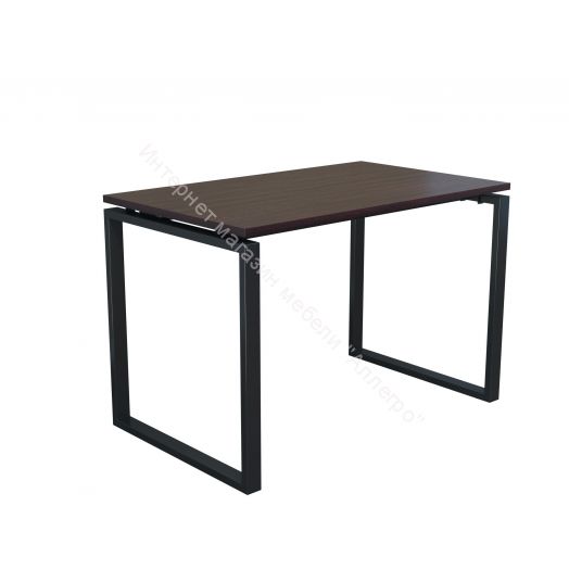 Стол компьютерный Янтарь 55.08, Венге/Черный