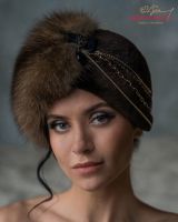 Шапка из соболя модели фото купить
