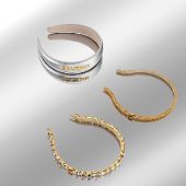 Balmain Hair Couture Ободок с кристаллами Swarovski Eclat Headband Small