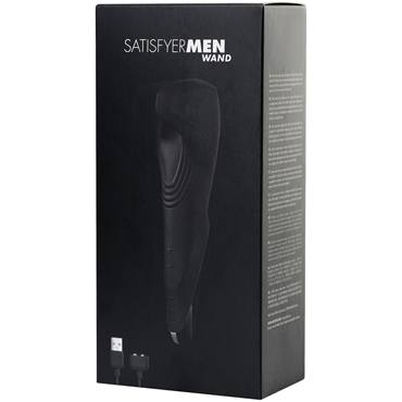 Мужской вибратор для мастурбации Satisfyer Men Wand перезаряжаемый