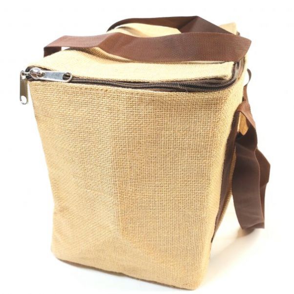 Сумка-холодильник из джута