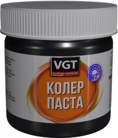 Паста Колеровочная Высококонцентрированная VGT 0.15кг Светло-Коричневый для Водоразбавляемых ЛКМ / ВГТ.