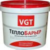 Краска Теплоизоляционная VGT Теплобарьер ВД-АК-1180 9л для Металла и Минеральных Оснований, Внутренних и Наружных Работ / ВГТ Теплобарьер.*
