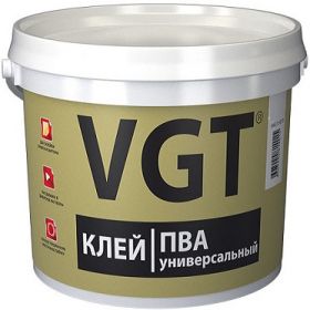 Клей ПВА Универсальный VGT 10кг для Всех Типов Работ / ВГТ Универсальный.