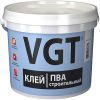 Клей ПВА Строительный VGT 10кг для Бытовых Работ / ВГТ Строительный.