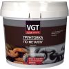 Грунтовка по Металлу 3 в 1 по Ржавчине VGT ВД-АК-0301 1кг Акриловая, без Запаха, Серый / ВГТ.