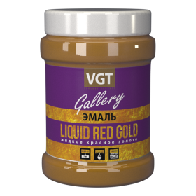 Эмаль Жидкие Металлы VGT Liquid Gold Жидкое Красное Золото 0.23кг ВД-АК-1179 Универсальная / ВГТ.