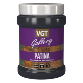 Состав Лессирующий с Эффектом Чернения Patina VGT 2.2кг Черный Матовый / ВГТ Патина.