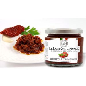 Брускетта из вяленых томатов Le Bonta del Casale Bruschetta ai Pomodori Secchi 180 г - Италия