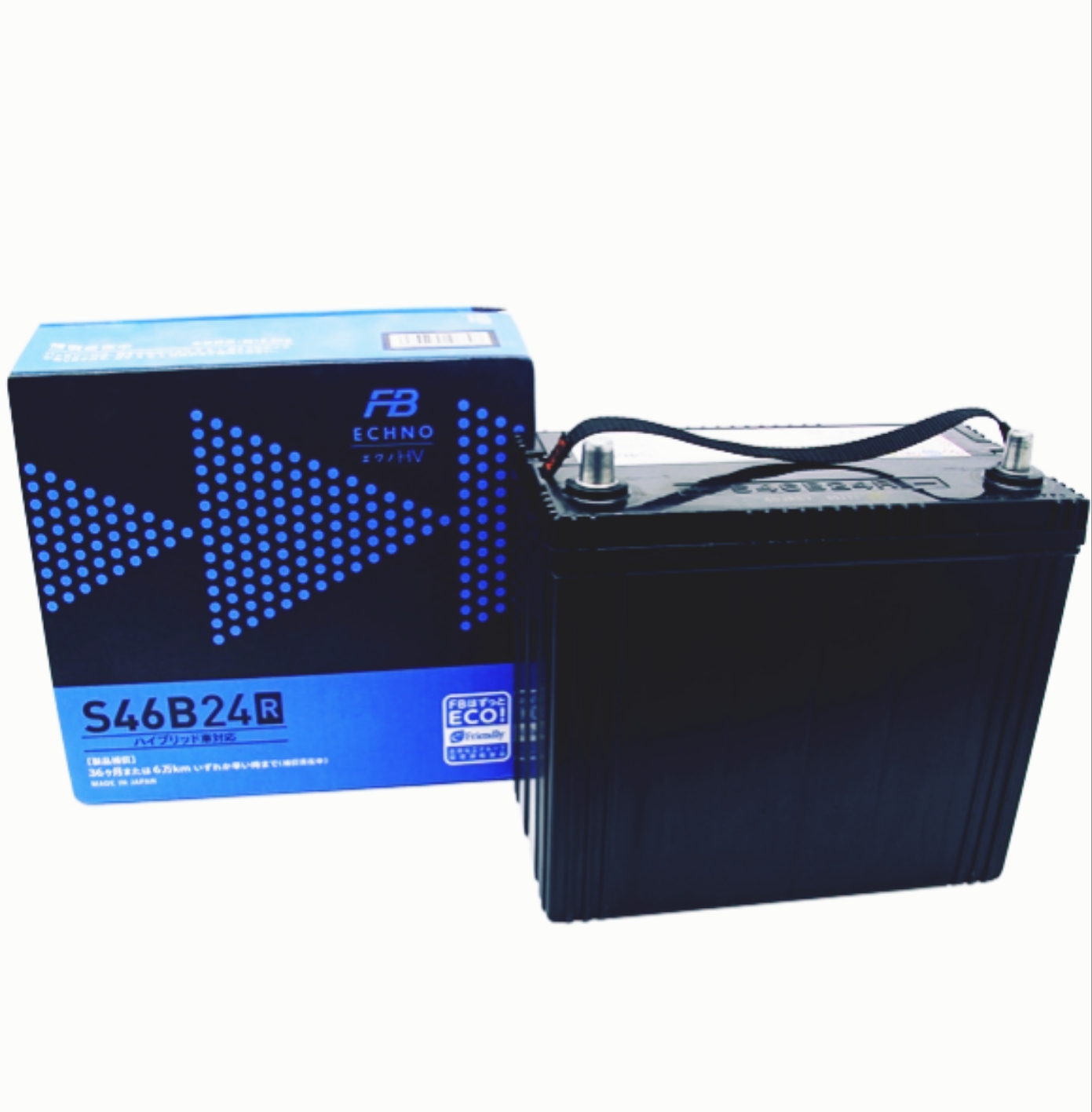 Аккумулятор FB HV S46B24R/L AGM 45Ач 325А (24г)