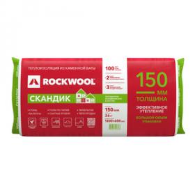 Утеплитель Rockwool Лайт Баттс Скандик 150х600х1200 мм 3,6 кв.м