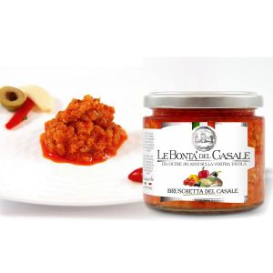 Брускетта по-деревенски Le Bonta del Casale Bruschetta del Casale 180 г - Италия