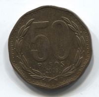 50 песо 2006 Чили
