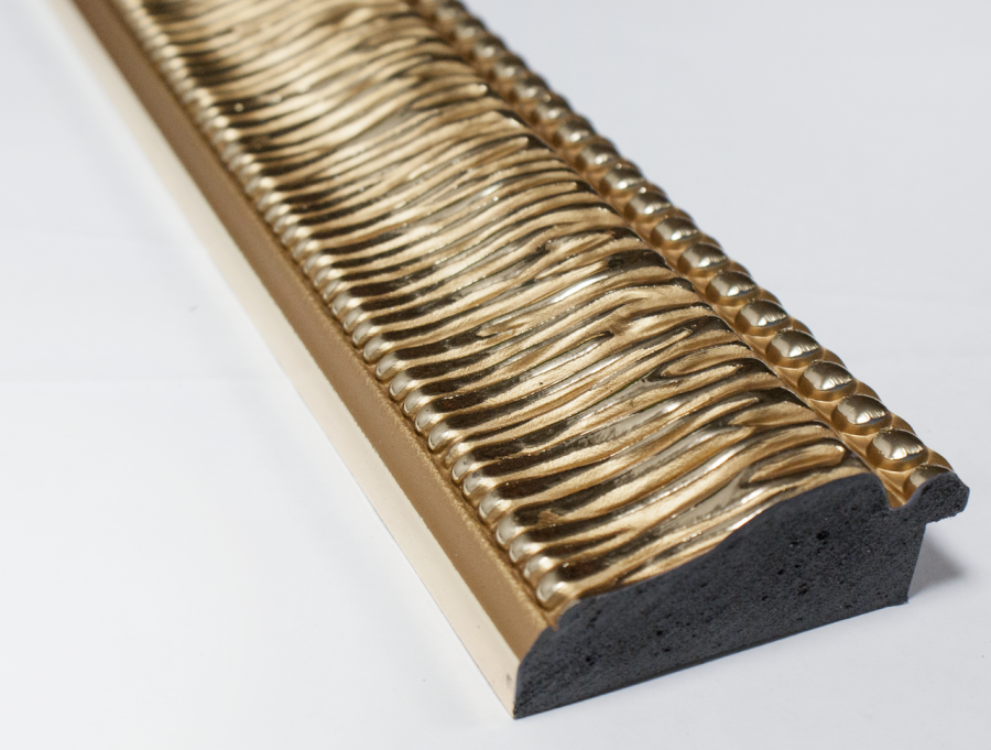 Зеркало настенное в раме для дома салона офис на стену в прихожую Grace golden 60х174 см золото