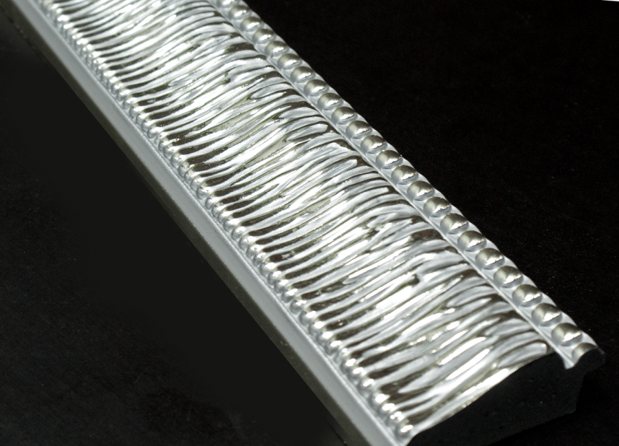 Зеркало напольное в раме на деревянной подставке в рост для дома салона офиса Grace Steel 60х174