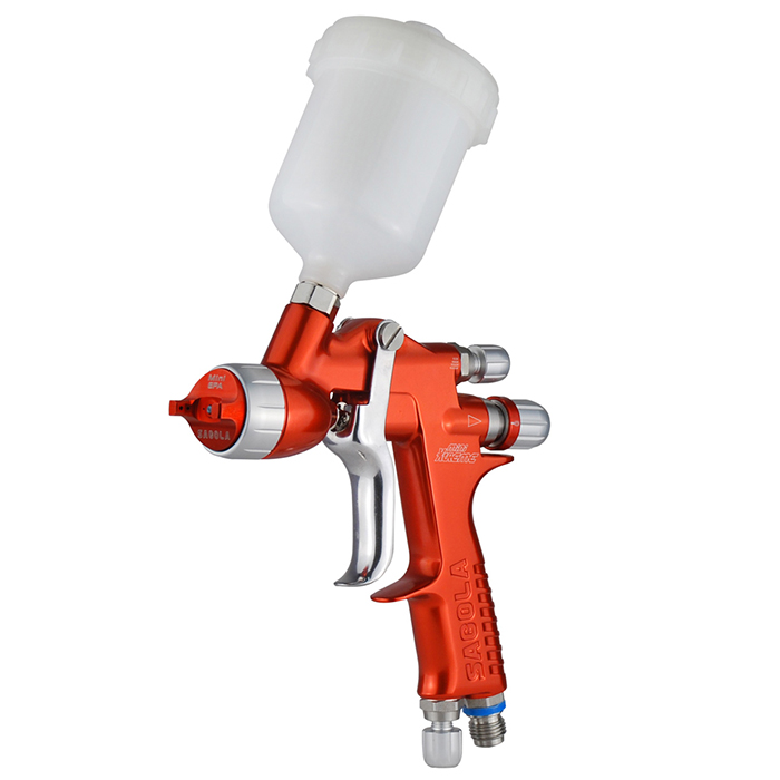 Sagola Mini Xtreme Миникраскораспылитель для лака с воздушной головой MiniЕРА, дюзой 1,0