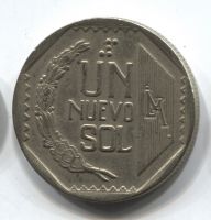 1 соль 1996 Перу