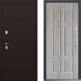 Входная дверь  Command Doors Сибирь ТЕРМО медный антик  15 Дуб крем