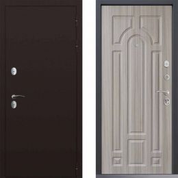 Входная дверь  Command Doors Сибирь ТЕРМО медный антик  17.02  Сандал белый