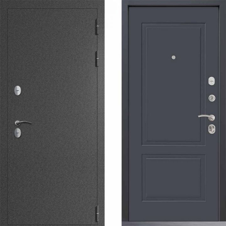 Входная дверь  Command Doors Сибирь ТЕРМО букле графит 05 Графит