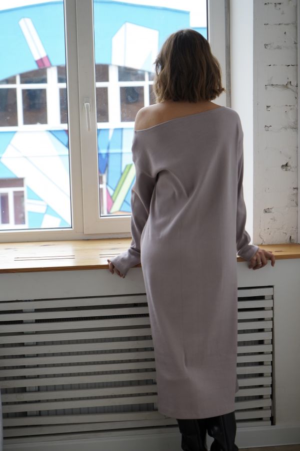 Платье Nebbia бесшовное туман