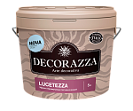 Краска-Песчаные Вихри Decorazza Lucetezza Nova 5л LC 11-10 с Эффектом Перламутровых Песчаных Вихрей / Декоразза Лучетезза Нова.