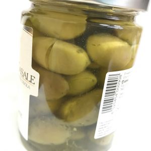 Оливки зеленые Битые Le Bonta del Casale Olive Verdi schiacciate 280 г - Италия