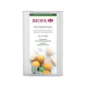 Растворитель Biofa 0500 0.5л для Очистки Инструмента и Смоляных Пятен / Биофа.