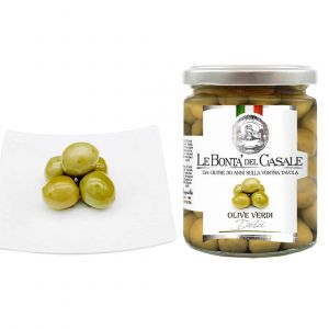 Оливки зеленые сладкие Le Bonta del Casale Olive Verdi Dolci 280 г - Италия