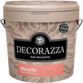 Декоративная Штукатурка Decorazza Velluto 1кг VT 10-54 Эффект Матового Шёлка.